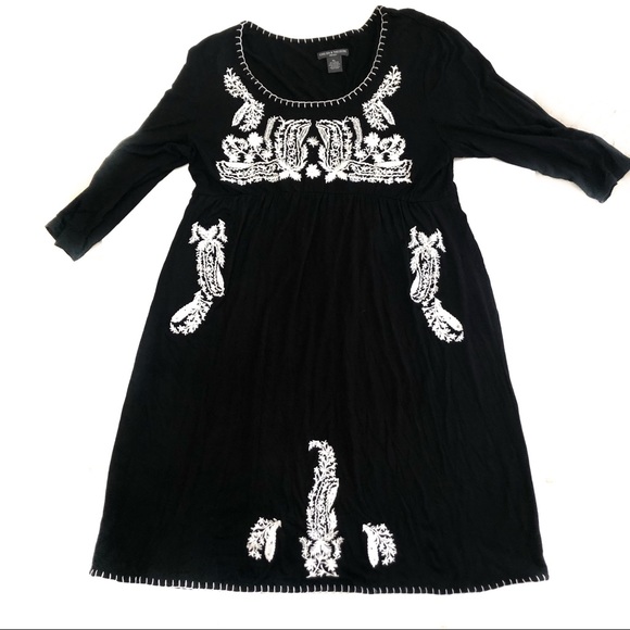 chelsea and theodore embroidered dress